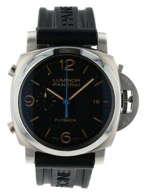 Panerai Luminor Flyback Black Dial Stainless 44mm Automatic Men’s Watch PAM00524